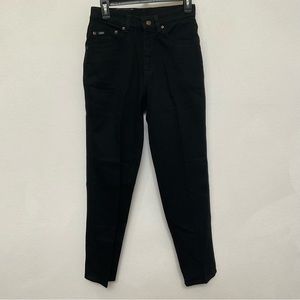Lee Original Jeans Black Straight Leg Jeans Size 8 Classic Basic